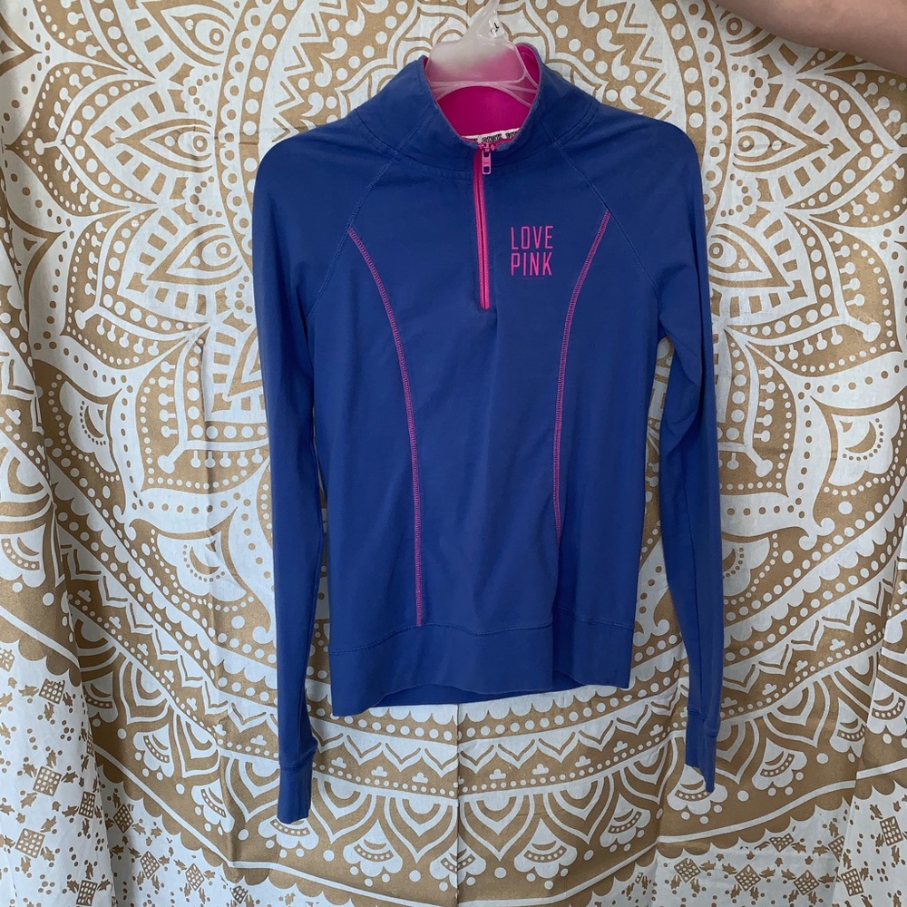 VS PINK half zip